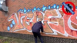 LONDON GRAFFITI  WALL SESSION S2E5  VERSO [upl. by Ynttirb716]