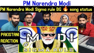 Reaction on PM Narendra Modi  Sigma rule BG 🔥 song status PM Modi Sigma Rule [upl. by Berlauda]