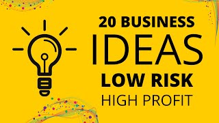 7 Lucrative and LowCost Small Business Ideas to Start This Year [upl. by Camile]