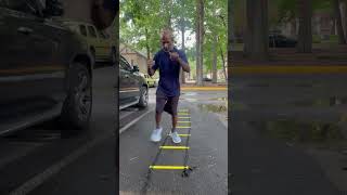 Boxing Footwork Ladder Drill [upl. by Gwenny347]