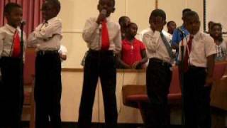 Cherub choir at Antioch Baptist Church Waco Tims first solo [upl. by Niassuh186]