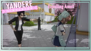 Expelling Amai OLD  Yandere Simulator [upl. by Ahseiyt]