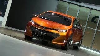 Watch the Toyota Corolla Furia Concept Debut at the Detroit Auto Show [upl. by Finegan52]