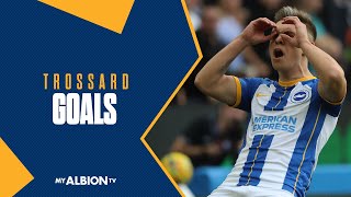 EVERY Leandro Trossard Premier League Goal For Brighton [upl. by Accemahs]