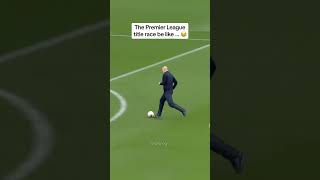 How pep slipped through klopp and arteta😂😂😂 ai football funny funnyvideo shorts shortvideo [upl. by Eselahc]