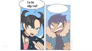 The Edgy Rival  Pokémon Sword and Shield comic [upl. by Llenreb]