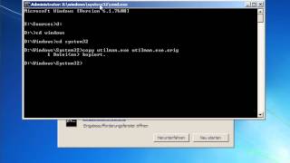 Windows7 Passwort knacken ohne es zu kennen [upl. by Aniuqal]