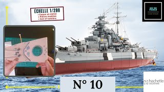 Construire Le Bismarck  Hachette Collections N° 10 [upl. by Bilac]