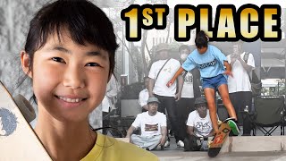 The First Girl to Win a Pro Freestyle Competition — How Kai Tanabe Became a Freestyle Champion [upl. by Boesch]