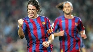 Carles Puyols 18 goals for FC Barcelona [upl. by Kessiah893]