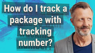 How do I track a package with tracking number [upl. by Elana]