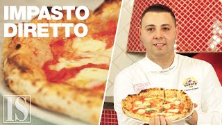 Impasto della pizza diretto  Vincenzo Iannucci [upl. by Trevar]