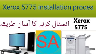 Xerox 5755 5765 5775 use printer with  IP cable  pcl Driver  shahzad ali [upl. by Shelly204]