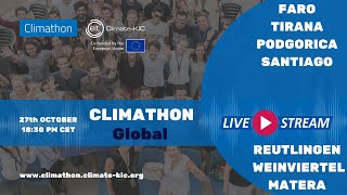 Climathon Global Days with Tirana  Faro  Reutlingen  Podgorica  Santiago  Austria  Matera [upl. by Gypsy]