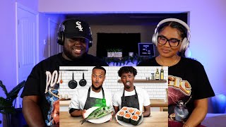 Kidd and Cee Reacts To Beta Squad Cook Off Vs AJ Shabeel [upl. by Atlee]