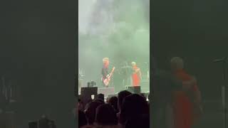 Green Day being rushed off stage at Detroit concert greenday [upl. by Amzaj120]