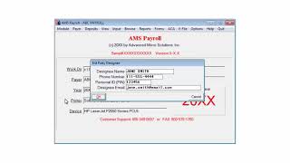 AMS Payroll  Third Party Designee Information [upl. by Orlosky]