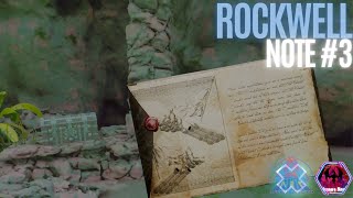 Rockwell Record 3  Explorer Note x Ark Survival Ascended from Official PVE [upl. by Ienttirb405]