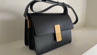 Ateliers Auguste quotGabrielquot Gold Edition in Black Review  Quiet Luxury Handbag [upl. by Birkle181]