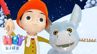 Douce Nuit Sainte Nuit 🎄 Chansons de Noël pour les petit  HeyKids [upl. by Elokkin]