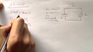 LC Circuit quotFlipItPhysicsquot Solution [upl. by Aydidey]