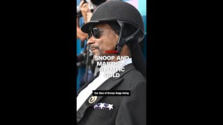 Snoop Dogg amp Martha Stewart steal the show at Paris Olympics [upl. by Frankhouse]