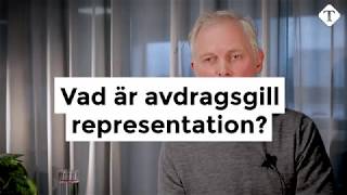 Avdragsgill representation – vad är det Tholin svarar [upl. by Letniuq]