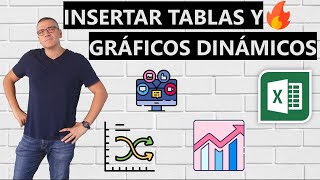 Insertar tablas y gráficos dinámicos [upl. by Annoynek]