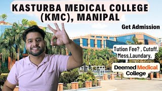 Kasturba Medical College KMC Manipal  Karnataka Deemed College  Neet Counselling 2022  Cutoff [upl. by Aenel]