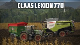 Farming Simulator 17  Claas Lexion 770  Capello Diamant 12  Fendt 828  Randazzo Domex 700 [upl. by Nymassej35]