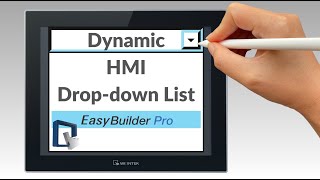 How to fill an Option List with STRINGs from a PLC  EasyBuilder Pro [upl. by Gambrill]