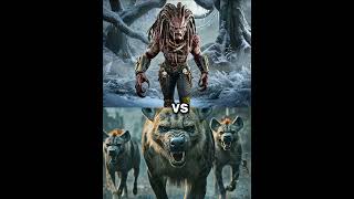 Predator vs Hyena vs Gaint Creatures Godzilla Wendigo King Kong Werewolf Dragon zombie alien [upl. by Mannuela]