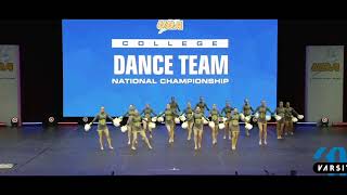 NDSU UDA College Nationals pom finals [upl. by Aznaed]