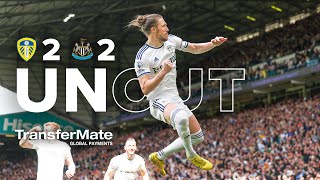 UNCUT TUNNEL AND PITCHSIDE CAM  LEEDS UNITED 22 NEWCASTLE UNITED [upl. by Arola]