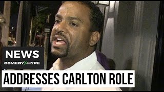 Alfonso Ribeiro Checks People Over Carlton Dance quotIm Black Im Not Dancing For Youquot  CH News [upl. by Nerty594]