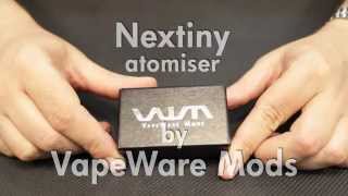 Nextiny atomizer by VWM  First overview amp setup tutorial [upl. by Fia]