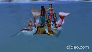 The Sims 4 The Little Mermaid 1989 amp 2023 video1 [upl. by Ayekal]