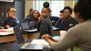 Teaching at Noble Hansberry College Prep [upl. by Dranyar793]