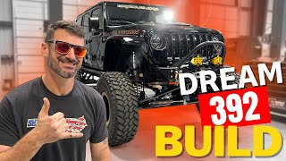 Dream 392 Custom Jeep Wrangler Build [upl. by Atiner682]