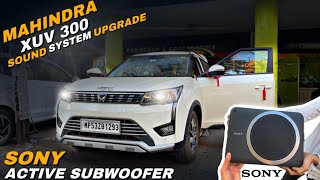 Best Underseat Subwoofer For Car  Sony BassLink Mini  Underseat Subwoofer  Mahindra XUV300 [upl. by Leahpar]