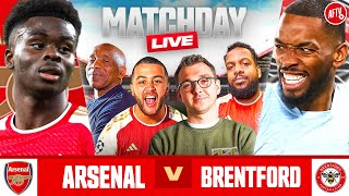 Arsenal 21 Brentford  Match Day Live  Premier League [upl. by Gray]