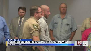 Former Officer Sentenced To 20 Years  October8 2024  News 19 at 4 pm [upl. by Maressa]