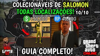 Guide COMPLET pour la quête de SOLOMON sur GTA Online Costume ALIEN  150000 [upl. by Connel]