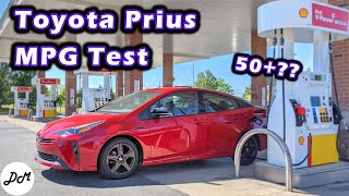 2021 Toyota Prius – MPG Test  Realworld Highway Range [upl. by Ayoted]