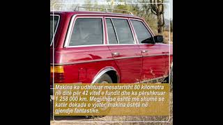 MERCEDES W123  1258000 km  DRIVEZONE [upl. by Adnilemre]