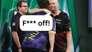 Raymond van Barneveld is disappointed by Luke Littlers behaviour 😠🎯darts [upl. by Issie]