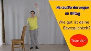 Teste und übe deine Beweglichkeit  Herausforderungen im Alltag mit Parkinson Teil 3 von 8 [upl. by Hauge134]