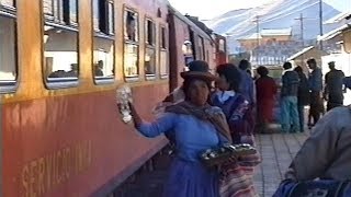 Train from Puno to Cuzco Peru 1996 [upl. by Jemine]