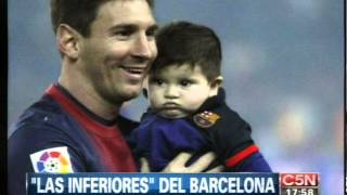 C5N  FUTBOL LAS INFERIORES DEL BARCELONA [upl. by Vida]