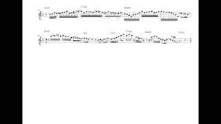 Michael Breckers Solo on quotStraphanginquot Transcription amp Analysis [upl. by Barimah]